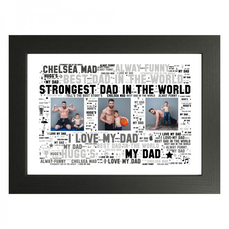 Father's Day Photo Collage